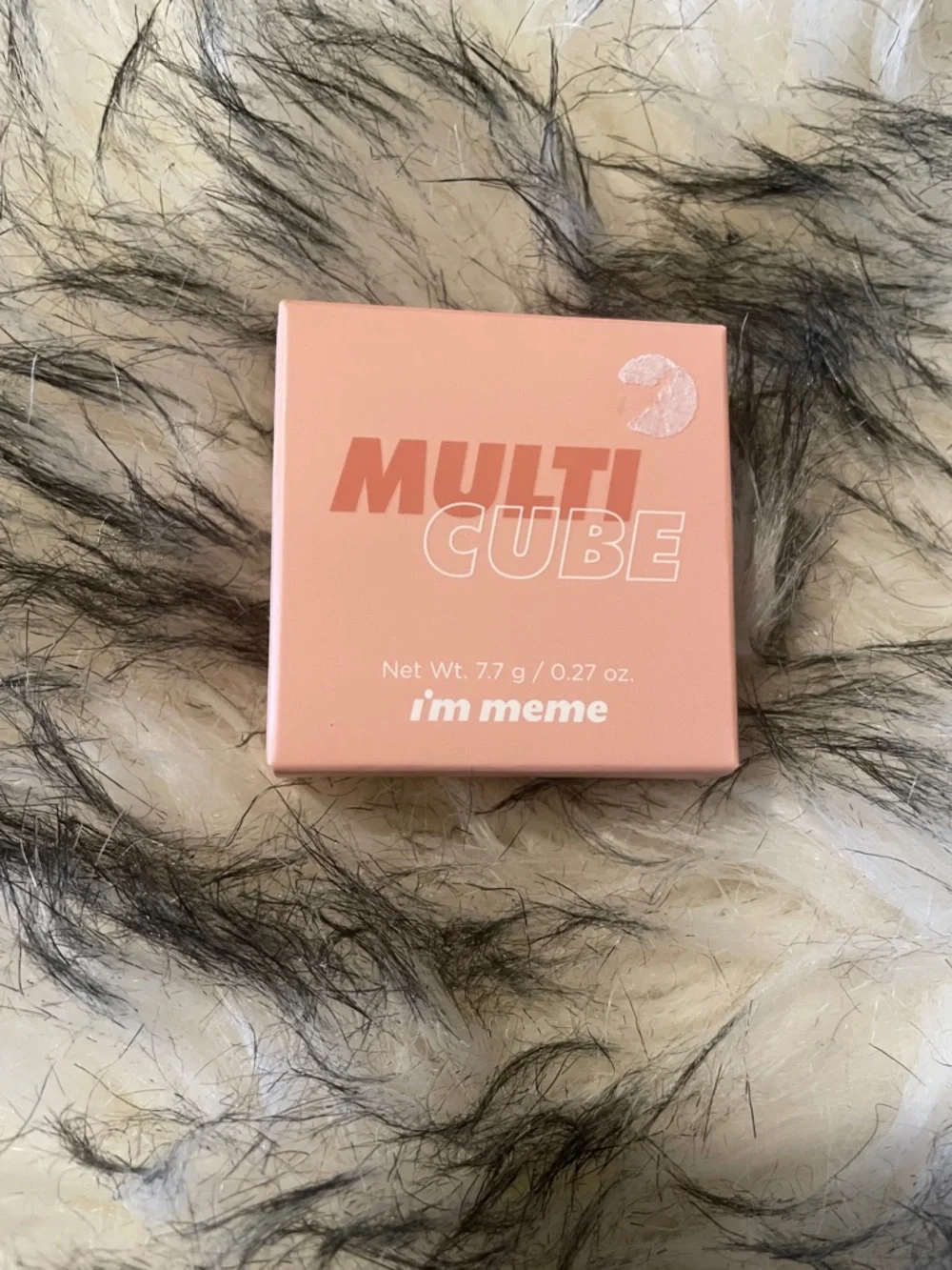 I'M MEME Multi Cube 4 Eyeshadow & 2 Blush Colors Vanilla Double Shot NEW!